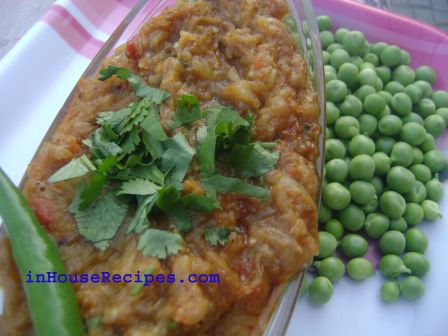 Baigan Ka Bharta - EggPlant Curry